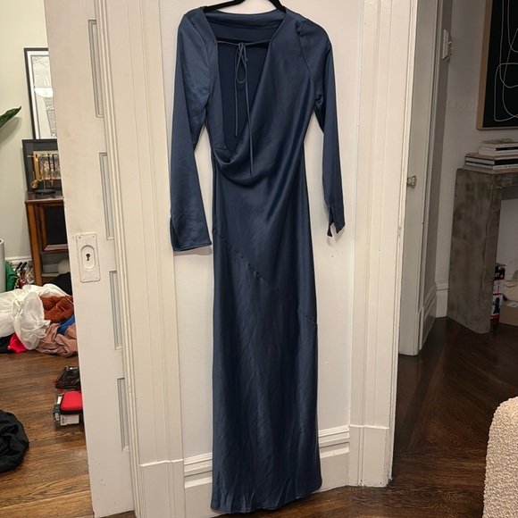 Gramercy maxi dress in navy size small - Picture 4 of 9